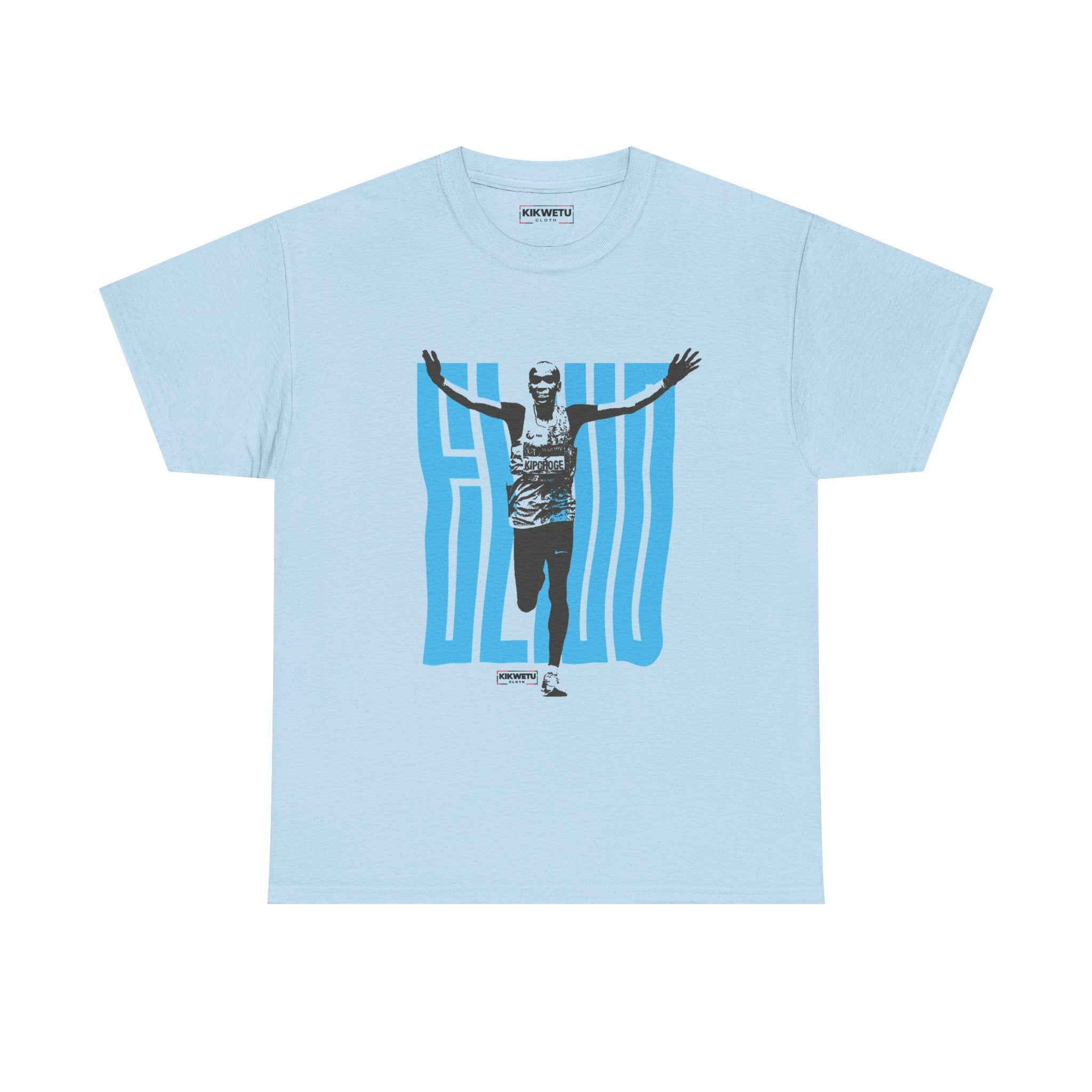 Running Finish Line T-Shirt — Marathon Runner Graphic Tee